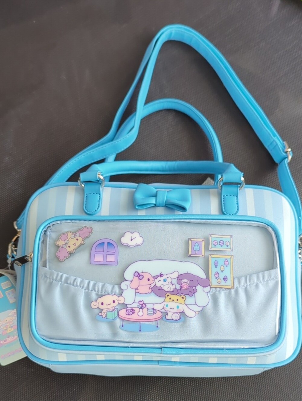 Sanrio Cinnamoroll Relax Time Trinket Handbag Crossbody Purse